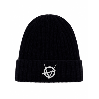 Vampire: The Masquerade clan beanie, embroidered gothic gaming apparel