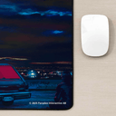 Vampire: The Masquerade desk mat with The View artwork, large-format gaming mouse pad