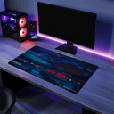 Vampire: The Masquerade desk mat with The View artwork, large-format gaming mouse pad