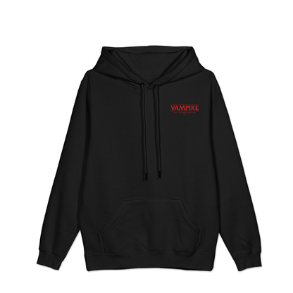 Vampire: The Masquerade The Wheel pullover hoodie, gothic streetwear with sigil design
