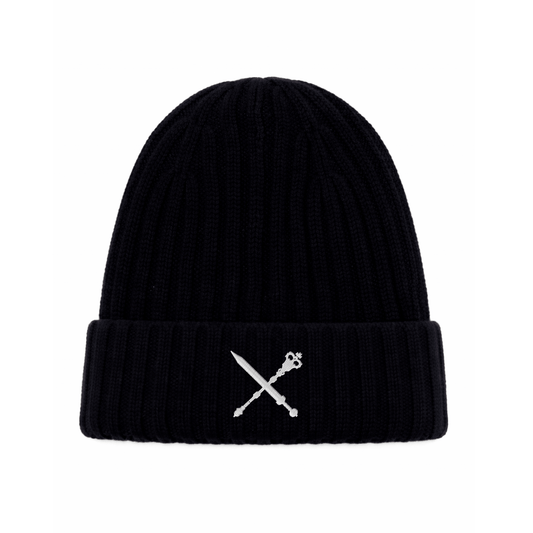 Vampire: The Masquerade clan beanie, embroidered gothic gaming apparel
