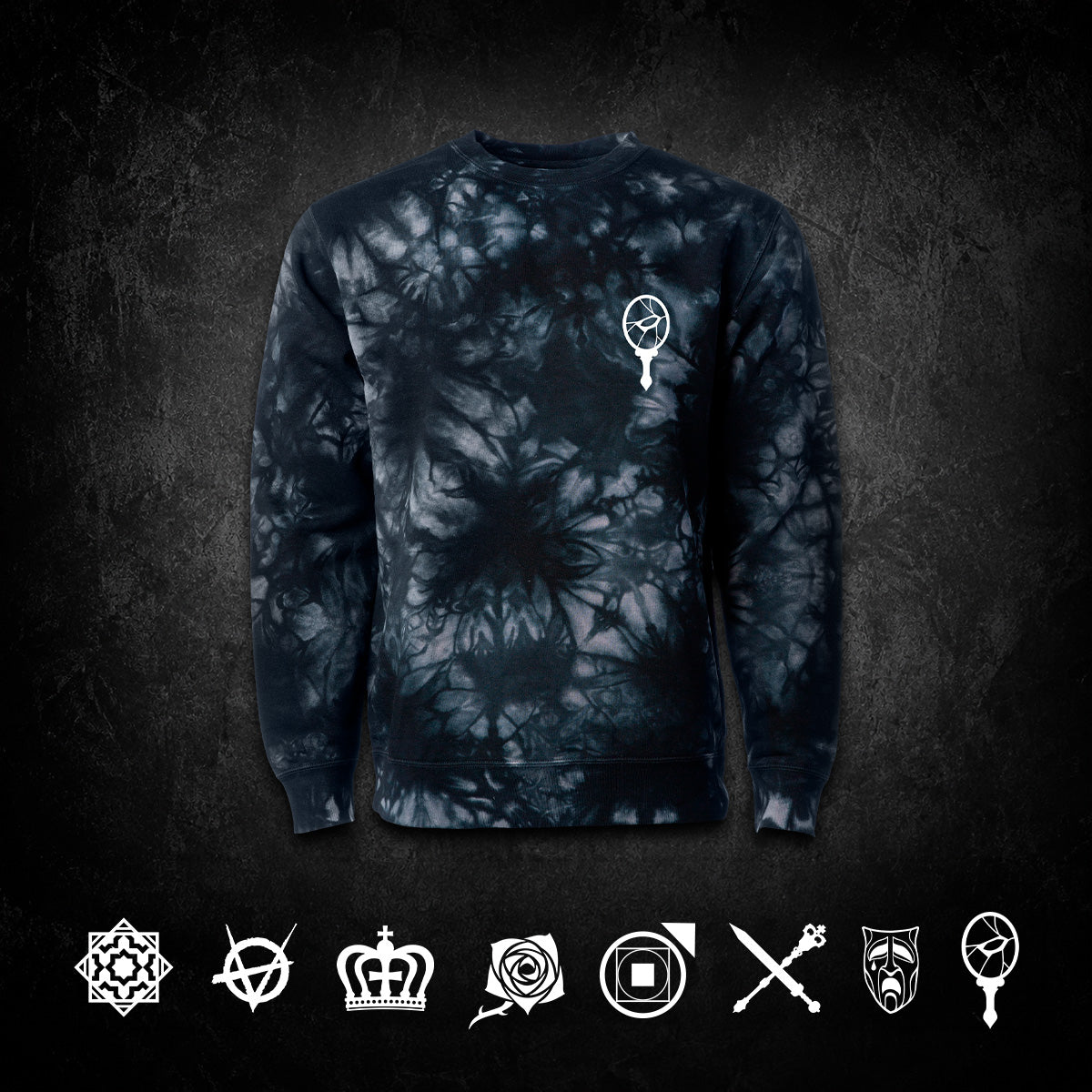 Vampire: The Masquerade Clan Tie-dye Sweatshirt