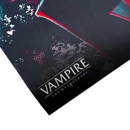 18x24inches Printed Matte Poster Vampire: the Masquerade World of Darkness