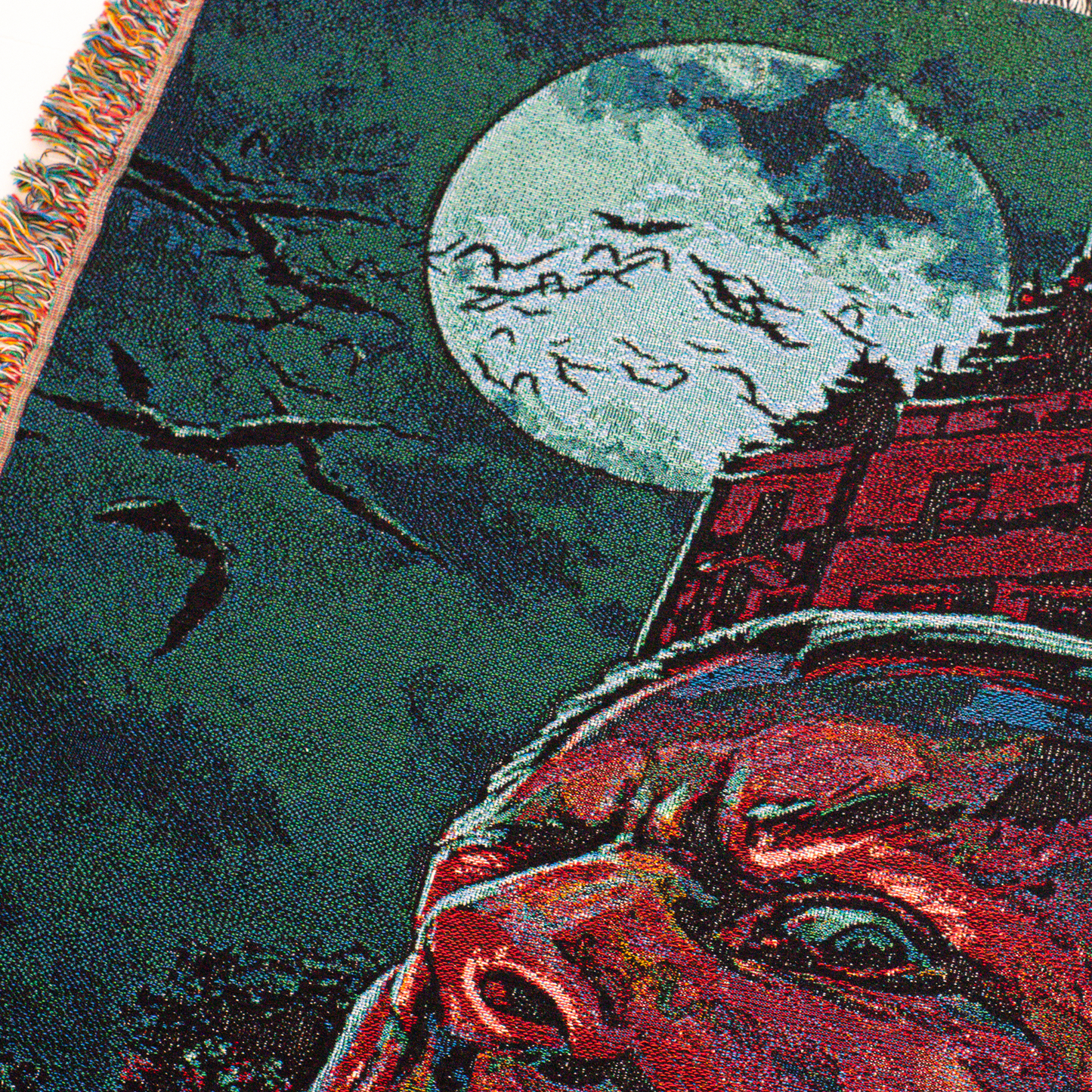 Vampire: the Masquerade Vampyre Woven Blanket 100% cotton World of Darkness