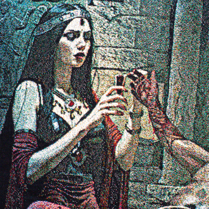 Vampire: the Masquerade Assyria Woven Blanket 100% cotton World of Darkness