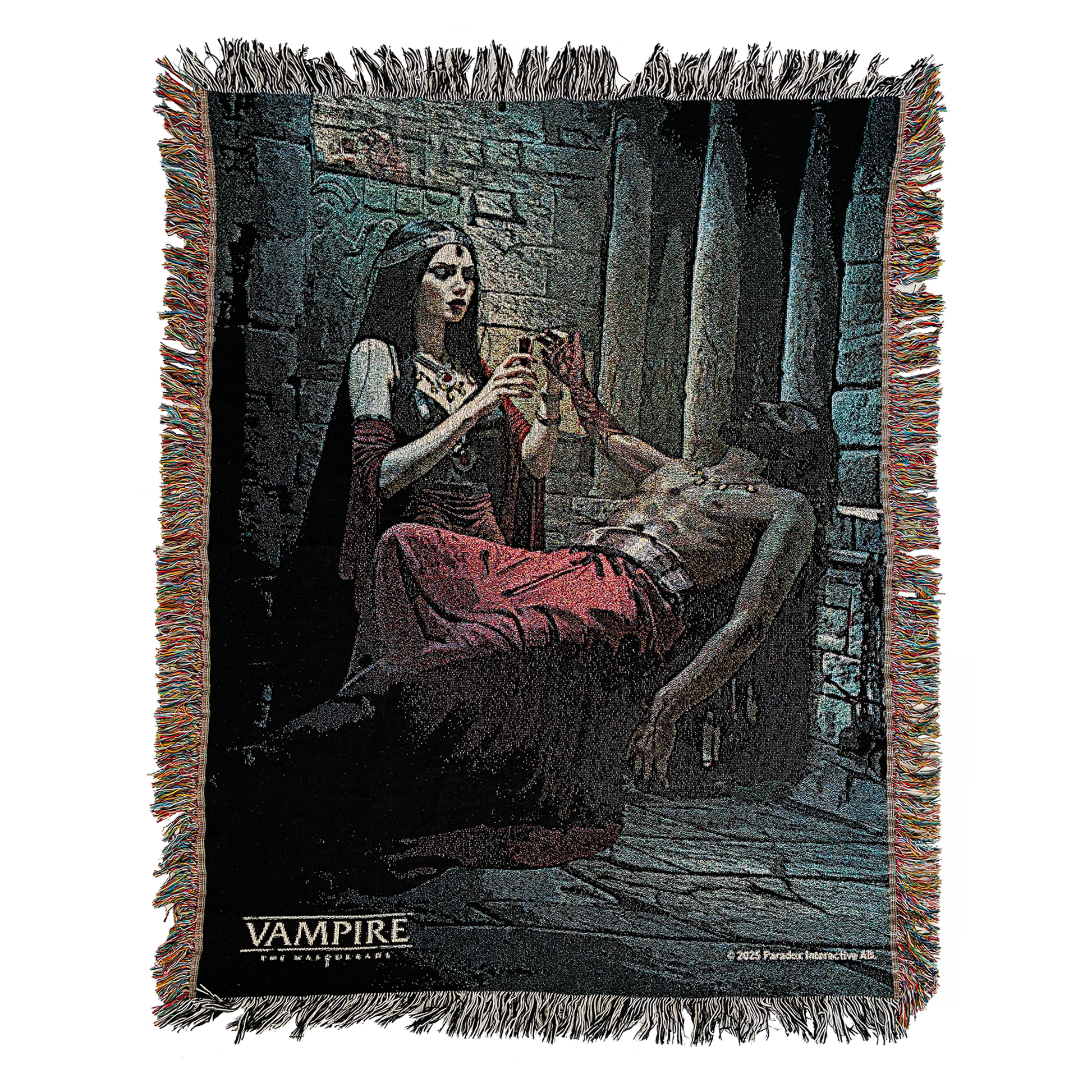 Vampire: the Masquerade Assyria Woven Blanket 100% cotton World of Darkness