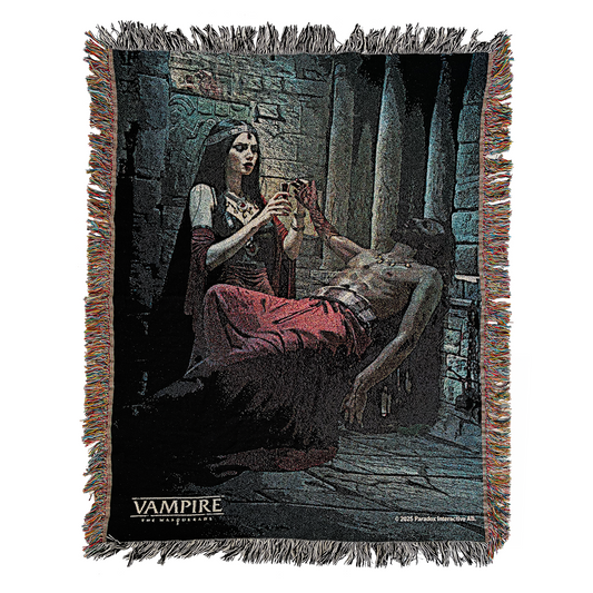 Vampire: the Masquerade Assyria Woven Blanket 100% cotton World of Darkness
