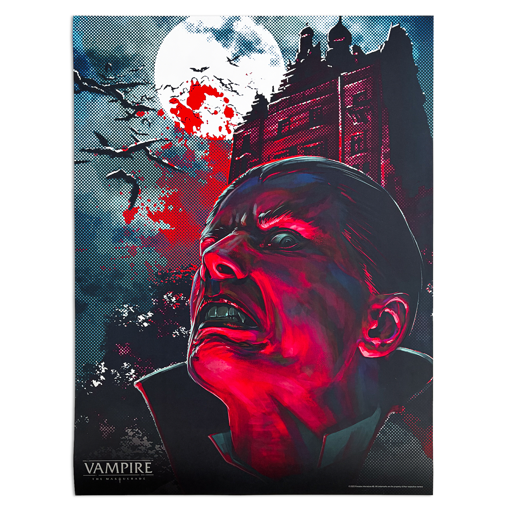 18x24inches Printed Matte Poster Vampire: the Masquerade World of Darkness