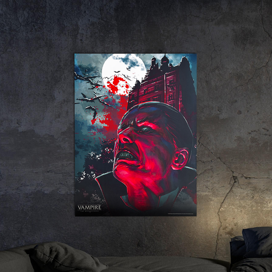 18x24inches Printed Matte Poster Vampire: the Masquerade World of Darkness