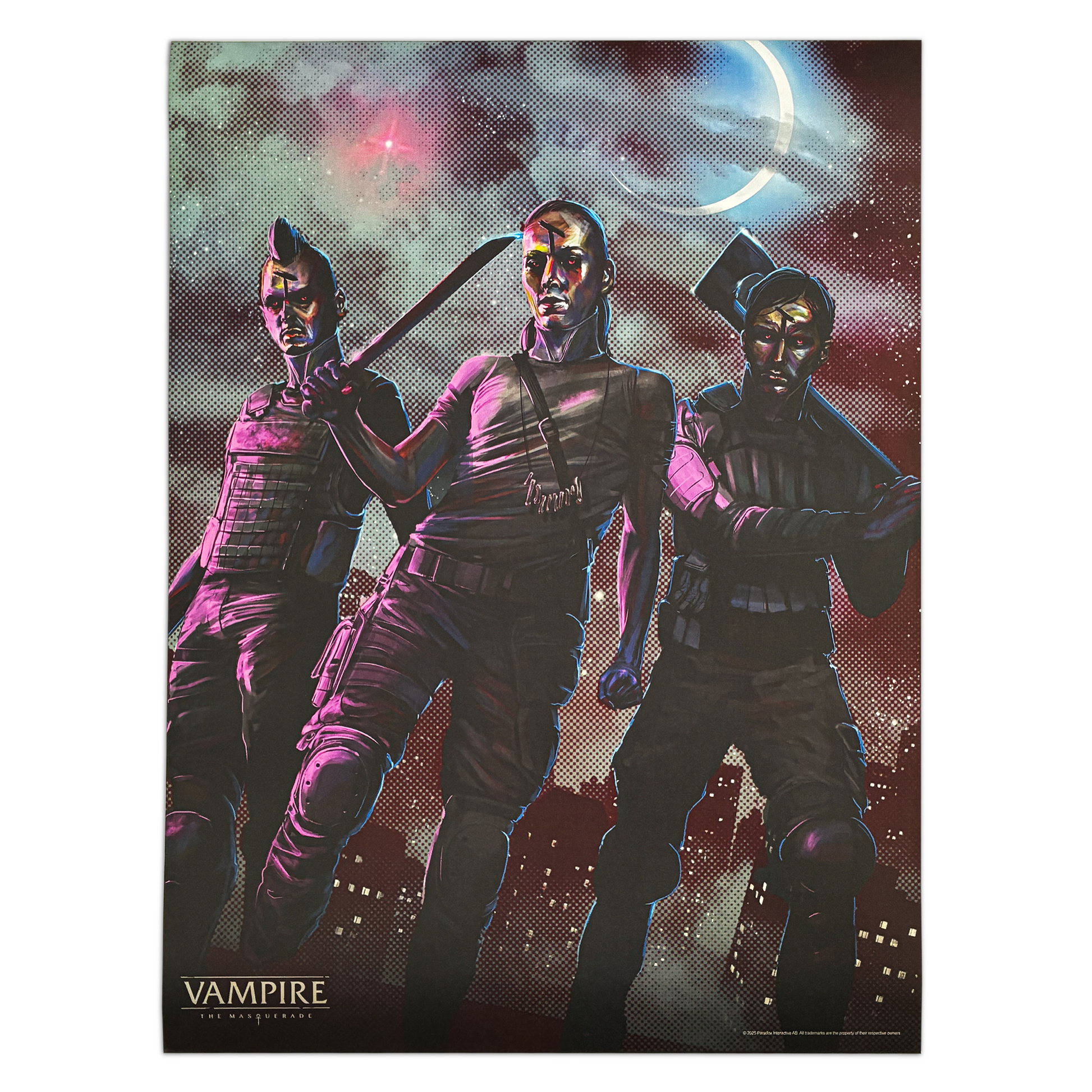 Vampire: the Masquerade Printed Matte Poster - World of Darkness