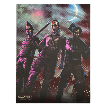 Vampire: the Masquerade Printed Matte Poster - World of Darkness