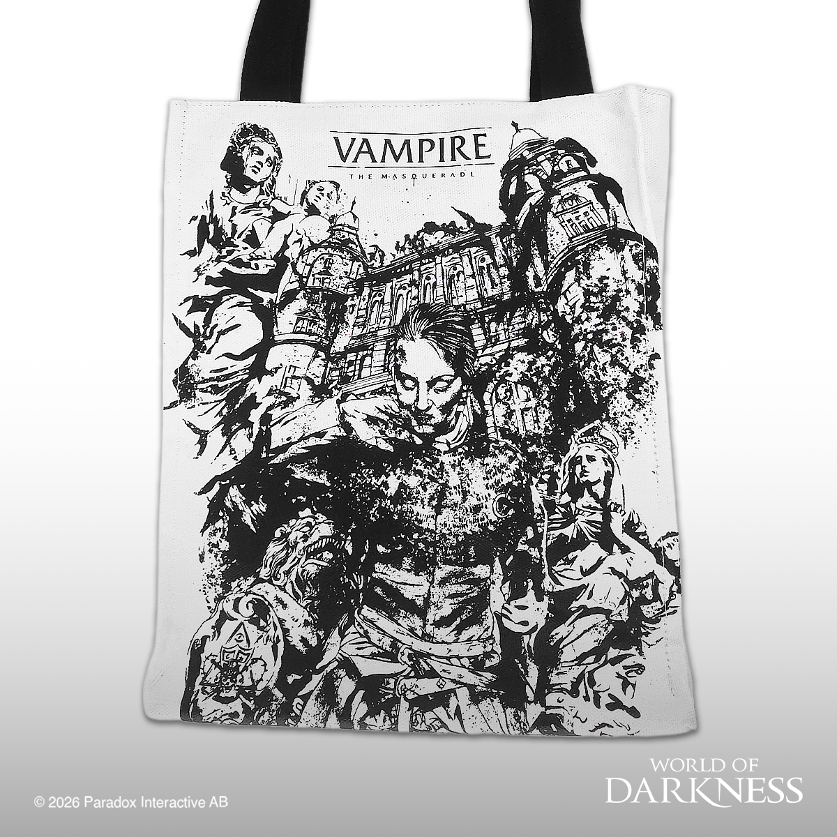 Vampire: the Masquerade Tote Bag