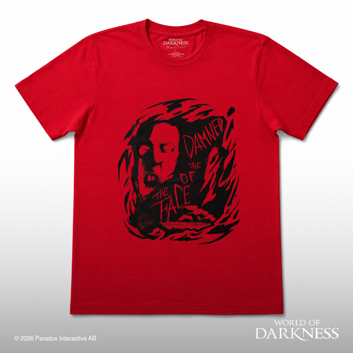 Face of the Damned T-Shirt (Red Variant)