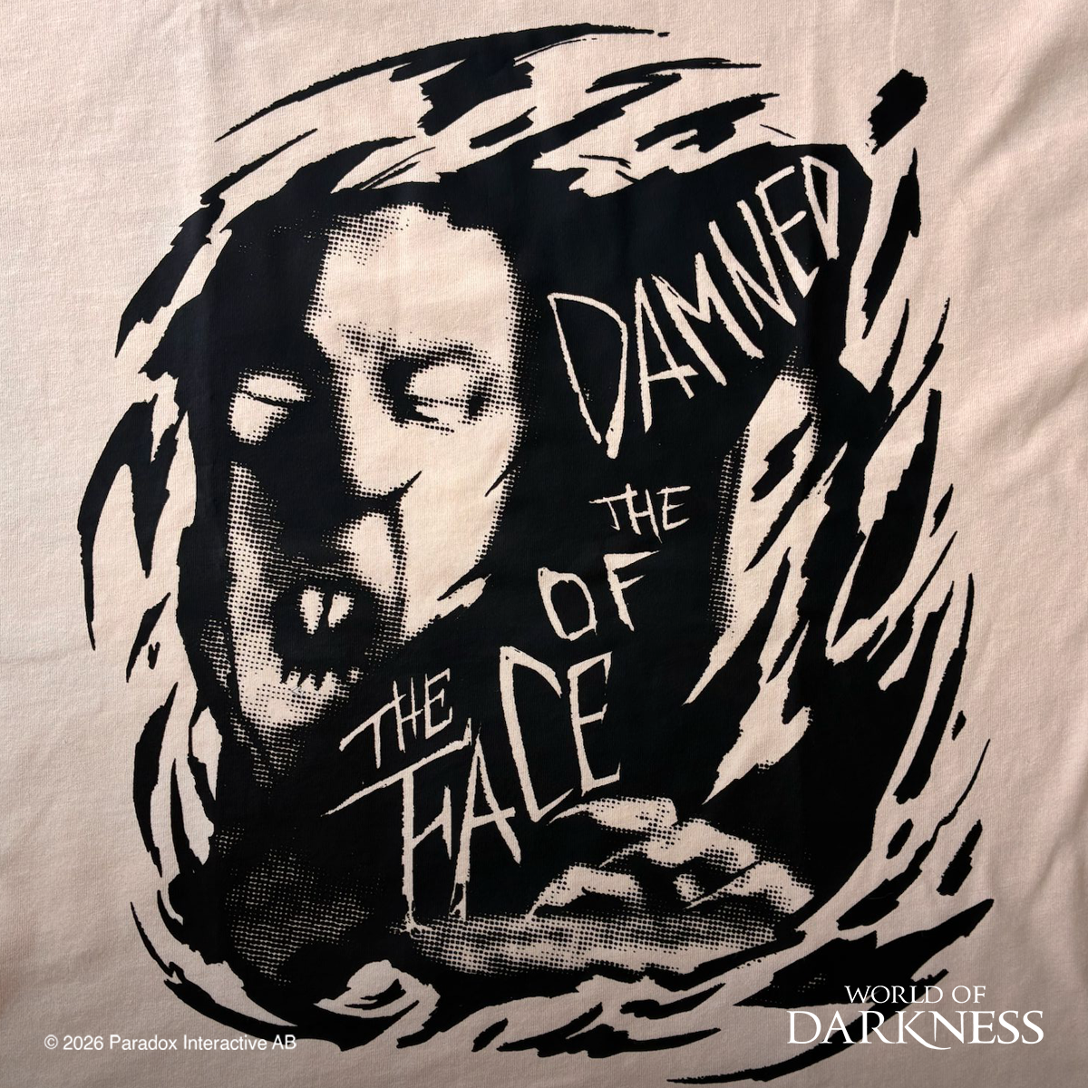 Face of the Damned T-shirt