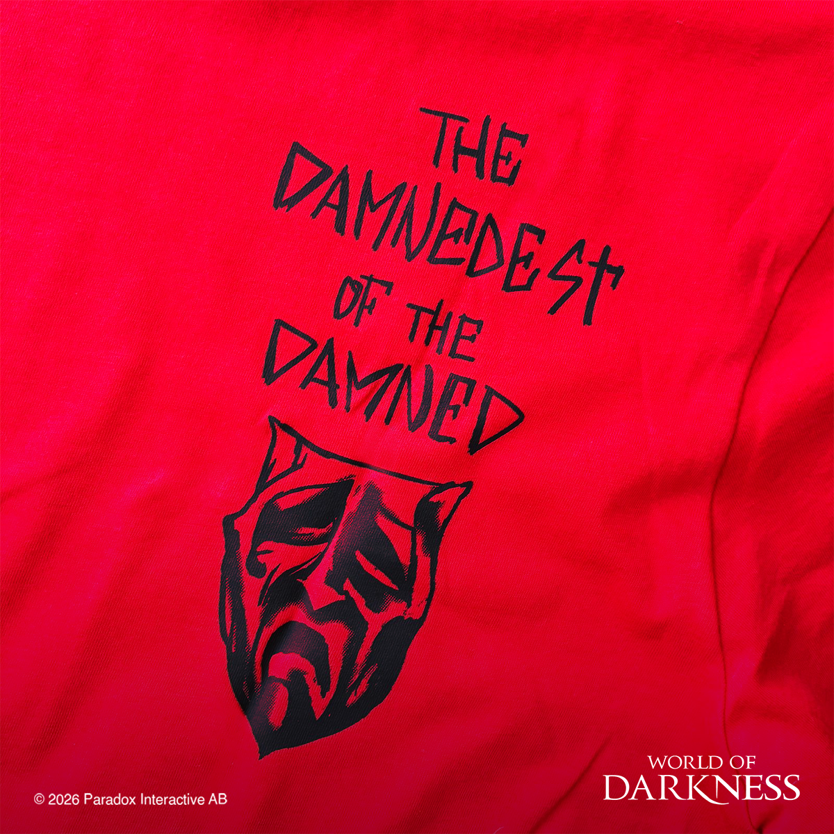 Face of the Damned T-Shirt (Red Variant)