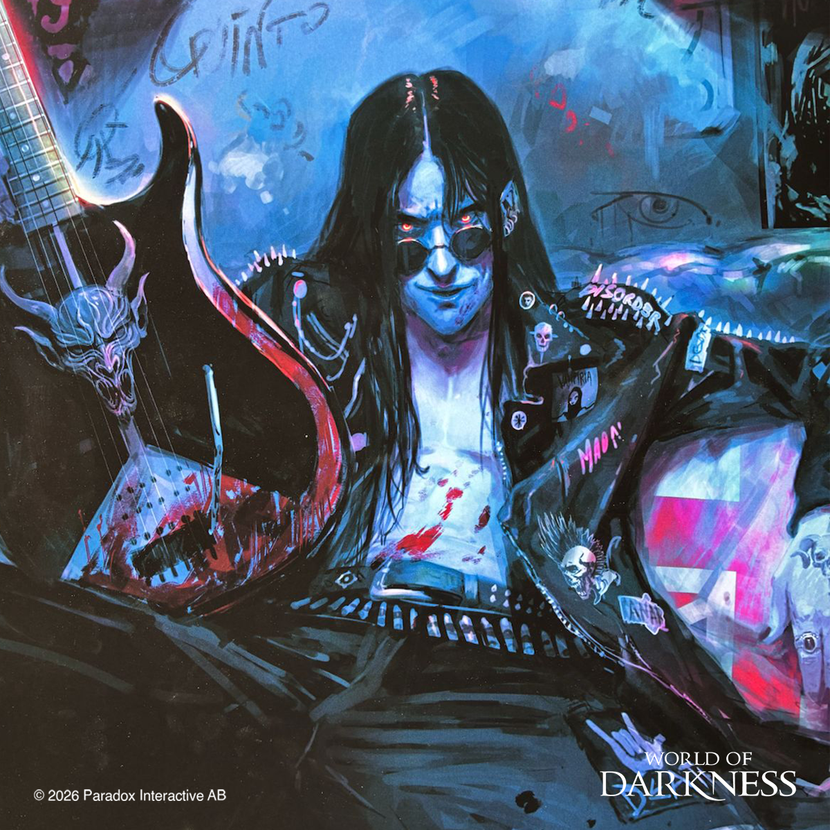 Vampire: The Masquerade Rocking the Night Poster