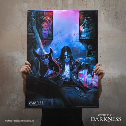 Vampire: The Masquerade Rocking the Night Poster