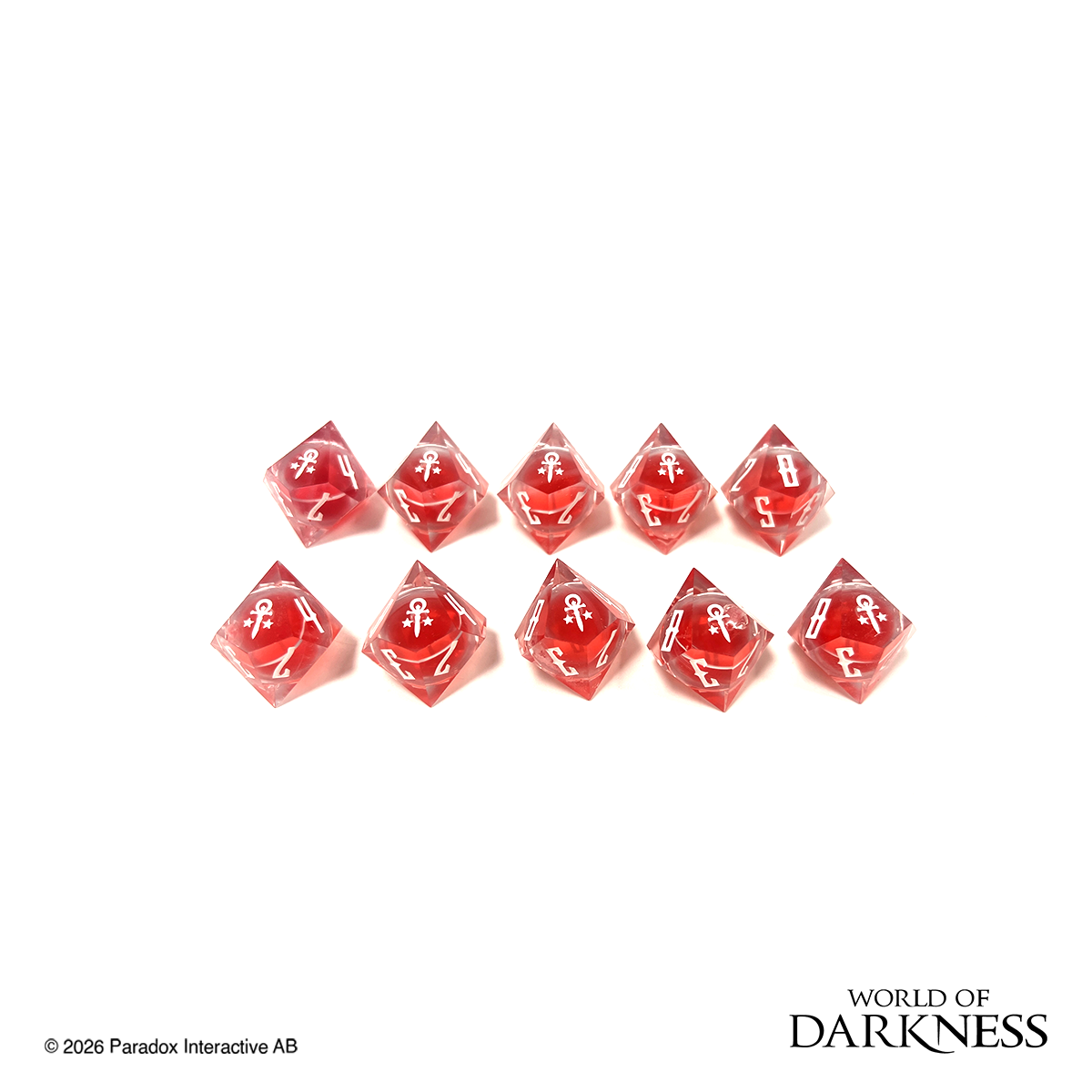 V:TM Blood Ritual Dice Set