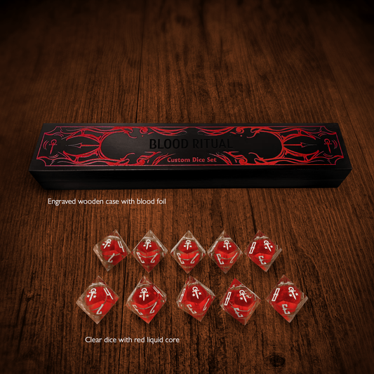 V:TM Blood Ritual Dice Set