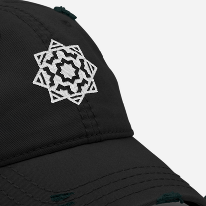 Vampire: The Masquerade clan distressed cap with embroidered clan sigil
