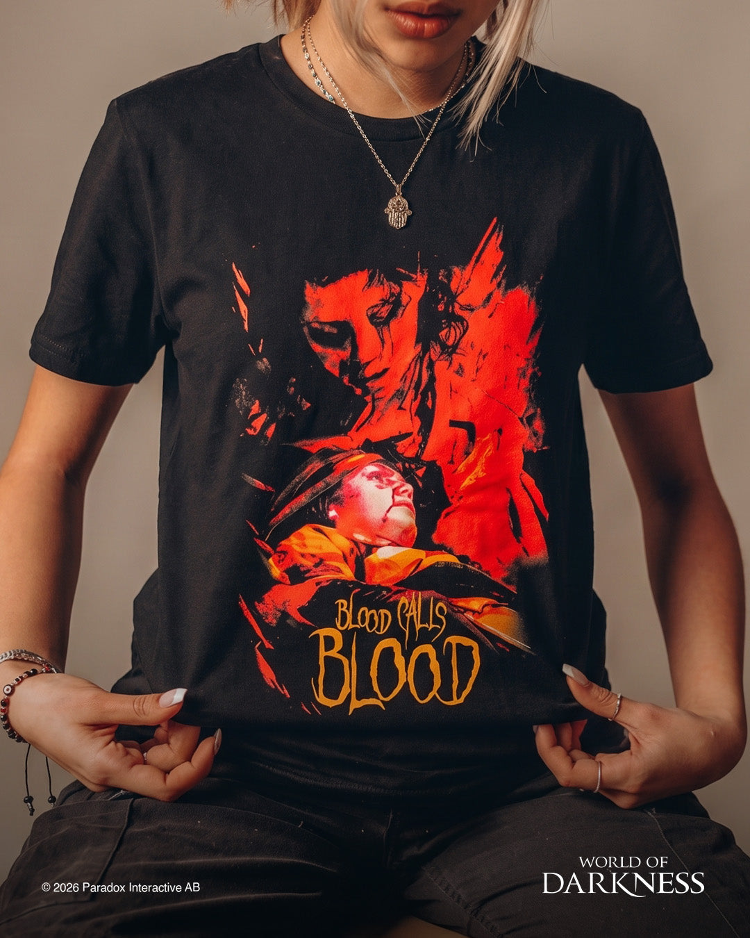 World of Darkness Vampire: the Masquerade Black Tshirt