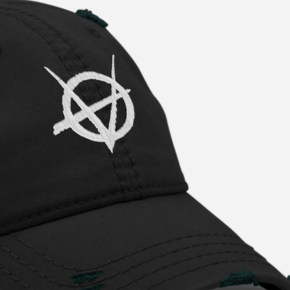 Vampire: The Masquerade clan distressed cap with embroidered clan sigil