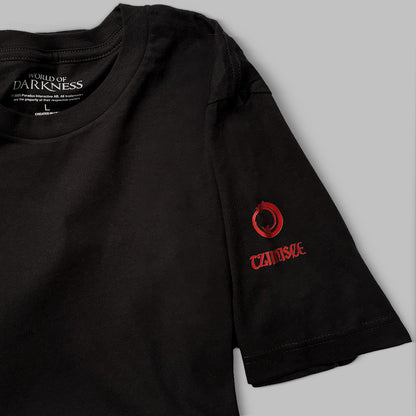 World of Darkness Vampire: the Masquerade TZIMICE Black Tshirt